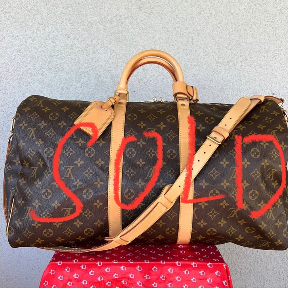 Louis Vuitton Bandouliere Keepall Monogram 55 SOLD OUT! SOLD OUT! SOLD OUT!!!